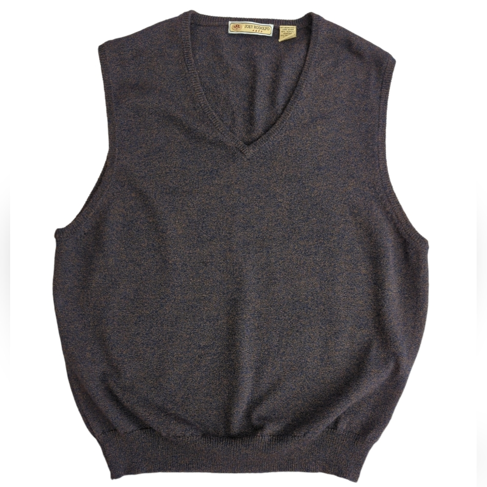 Joey Rodolfo sweater vest, wool blend, golf casual men's large